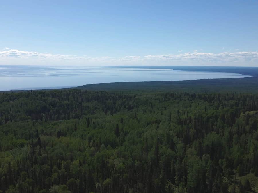 Lesser Slave River Working at the MD