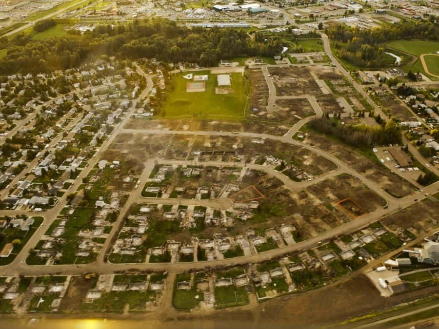 Ih aerial wildfire aftermath 02