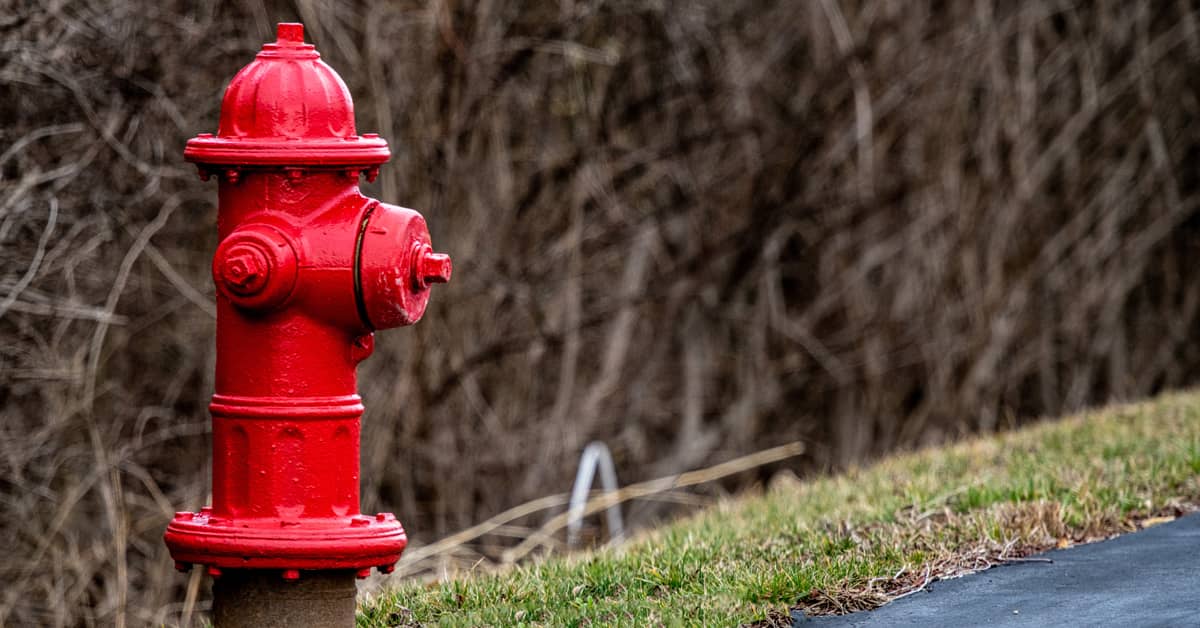 Annual hydrant flushing underway